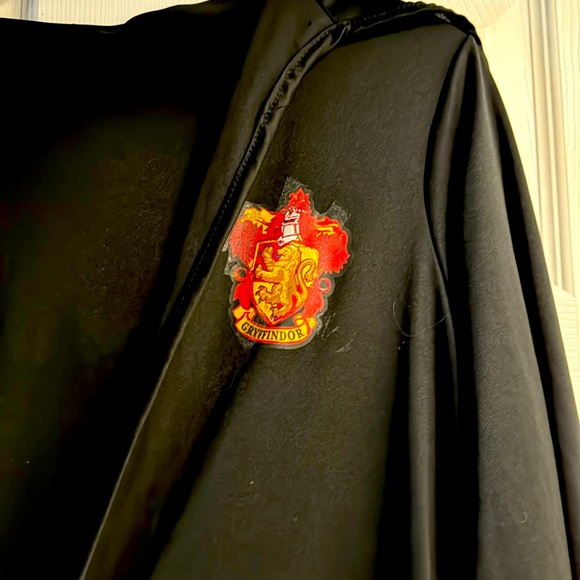 Wizarding World Harry Potter Wand & Costume Pieces sz Large black - Picture 3 of 6